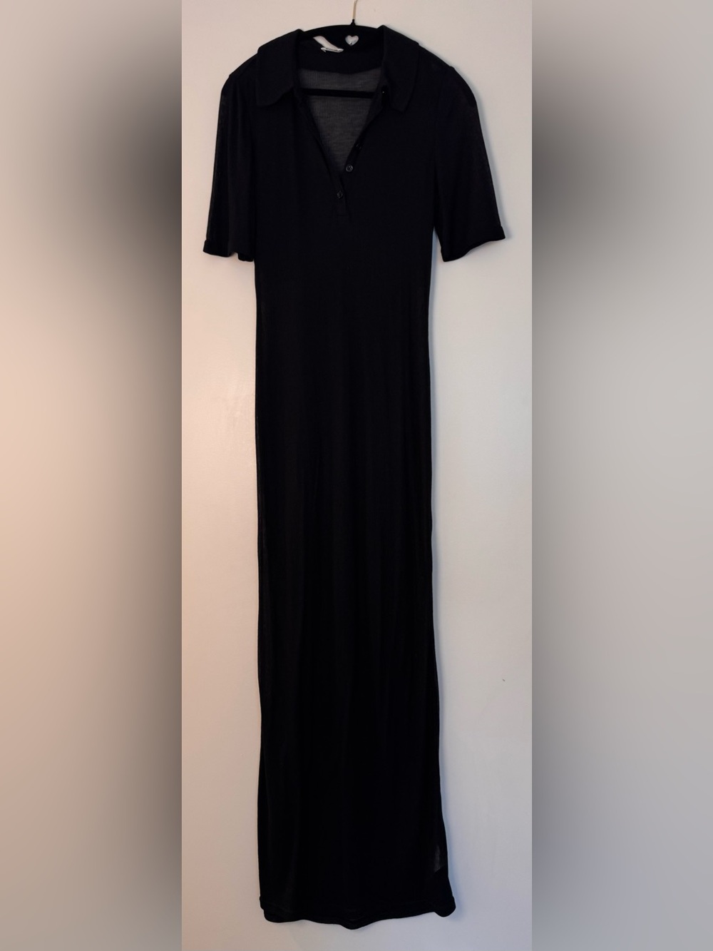 Reformation Shannon Knit Dress | Black | Size M | EUC - Picture 5 of 8